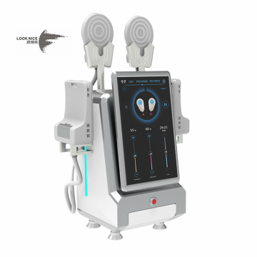 2021 mais recente portátil 4 manusear o músculo EMS Construir o corpo esculpindo a redução de celulite de gordura Máquina de estimulador muscular EMS